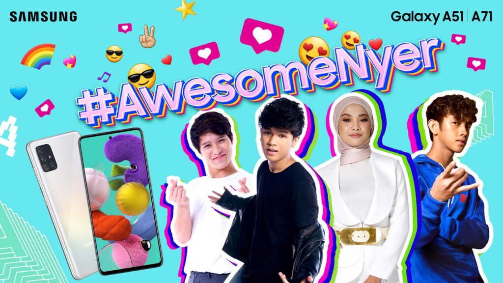 Win a Samsung Galaxy A51 and a trip to Korea in the #AwesomeNyer dance challenge! 2
