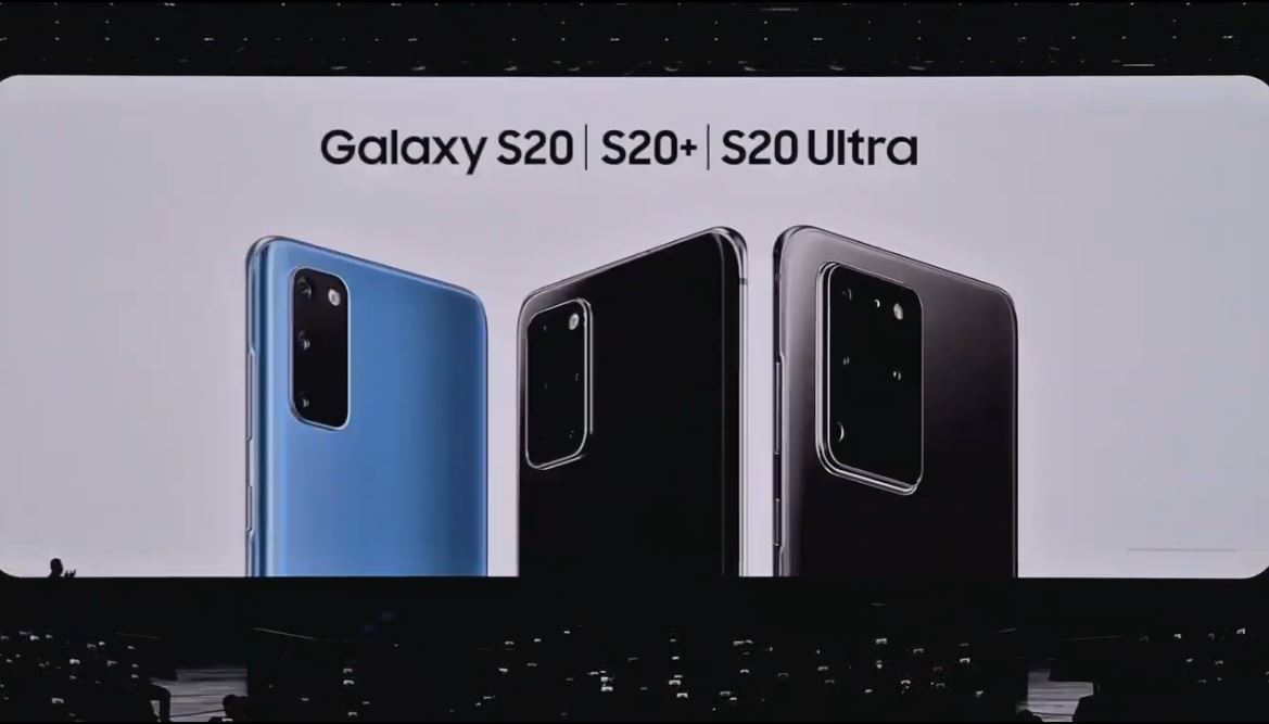 Galaxy S20 series rear