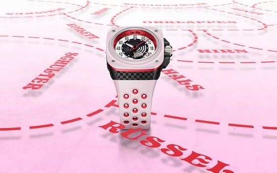 The Fastback Trufflehunter timepiece from Gorilla is a looker that’s pretty in pink 7