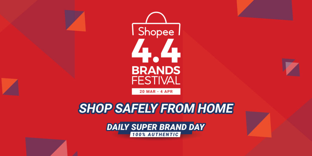 Shopee reveals 4.4 Brands Festival with bargain gadgets galore up for grabs 1