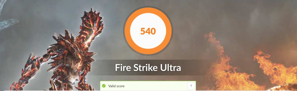 XPS 13 9300 fire strike ultra