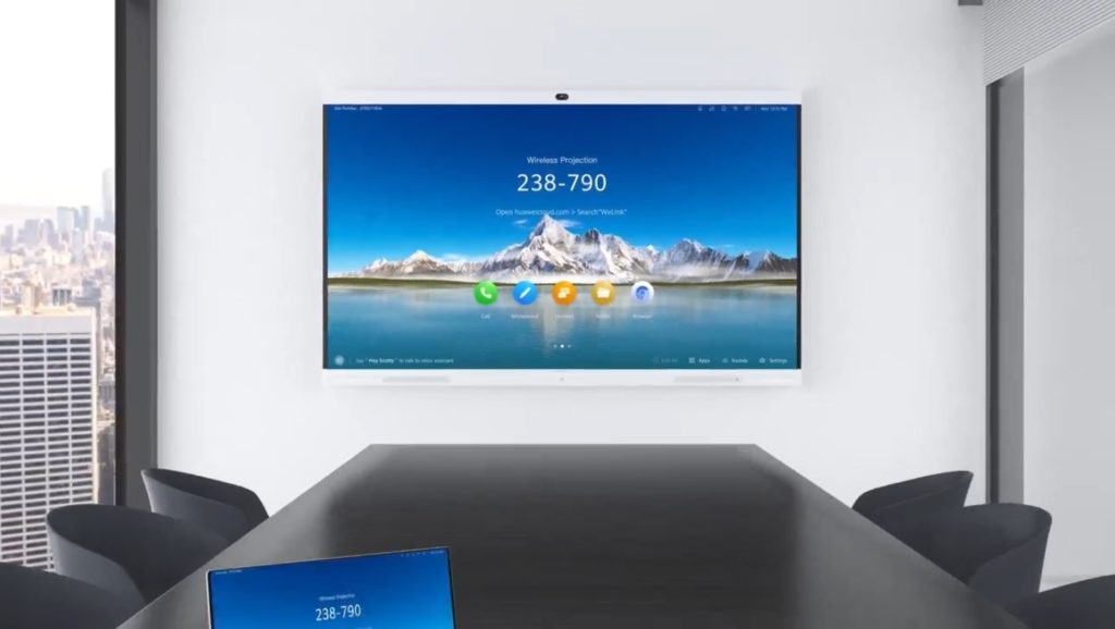 New Huawei IdeaHub for offices is a huge teleconferencing display and digital whiteboard in sleek frame 3