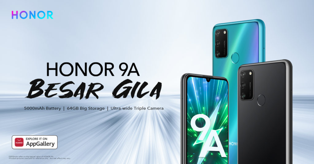 HONOR 9A priced at a super low RM549 in Malaysia arriving this 26th June 1