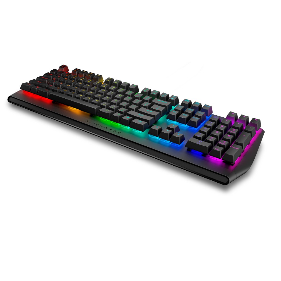 Alienware RGB AW410K gaming keyboard  front