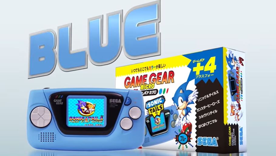 Sega Game Gear Micro blue
