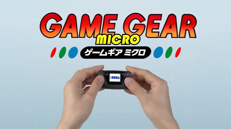 Sega Game Gear Micro intro