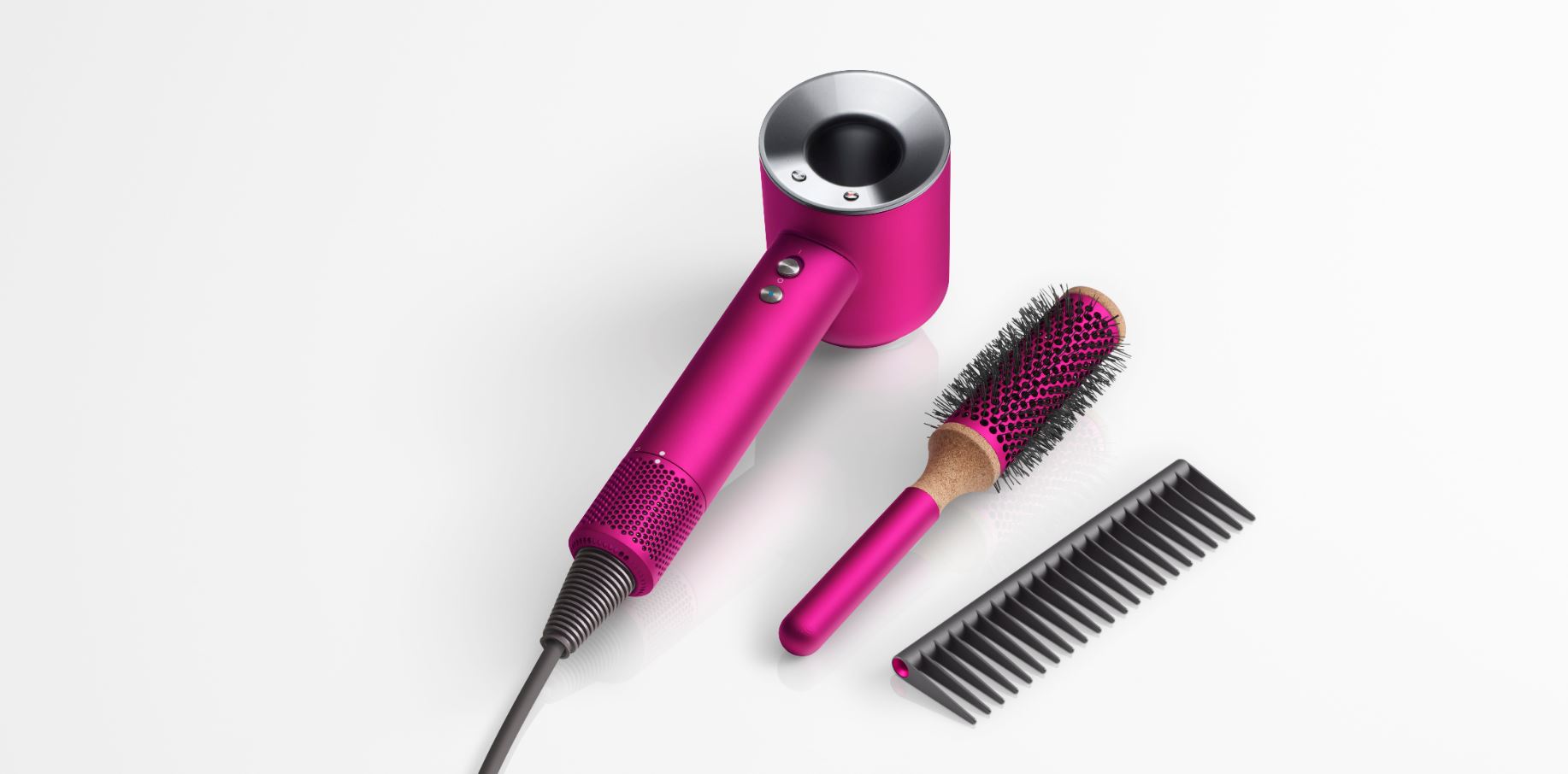 Dyson Supersonic in fuchsia and nickel limited edition set is yours for ...