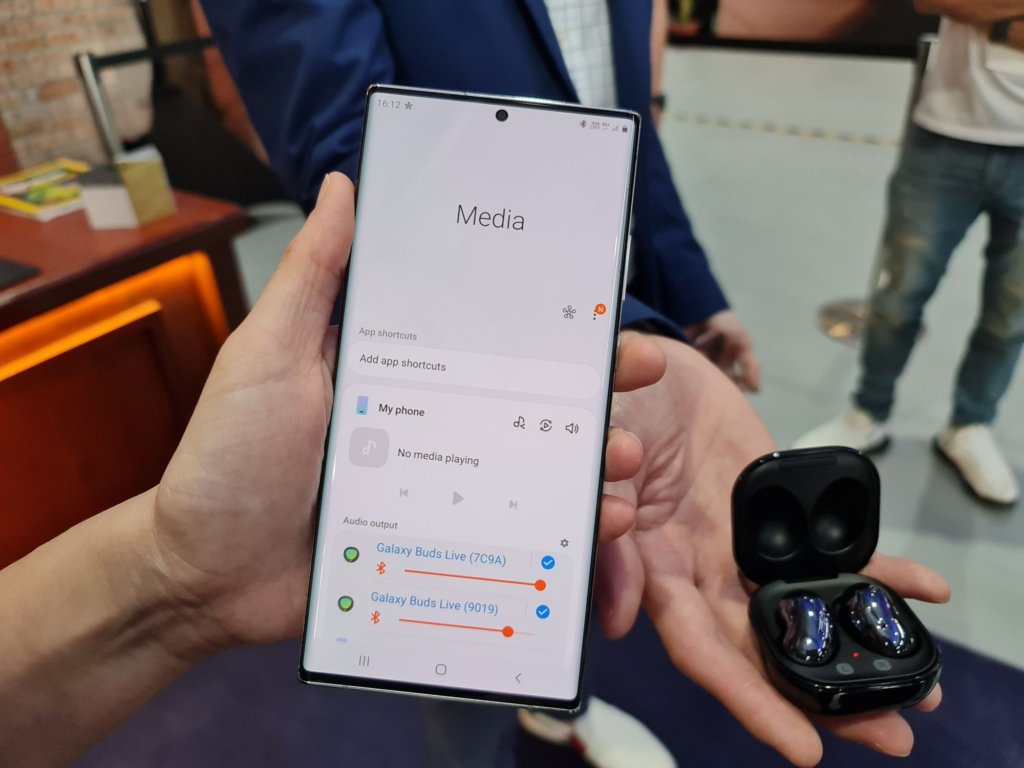 Galaxy Note20 series and Galaxy Buds Live