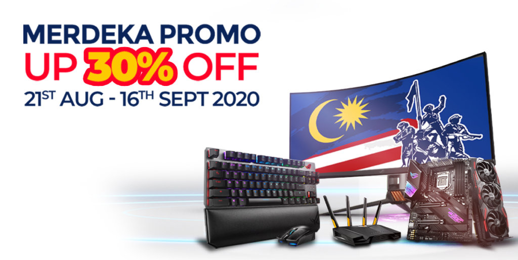 ASUS Merdeka Promotion throws in up to 30% discounts on selected gear and free gifts galore 5