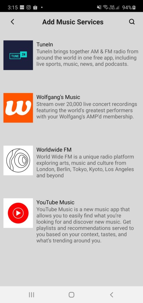 Sonos Arc Soundbar app S2 add 3