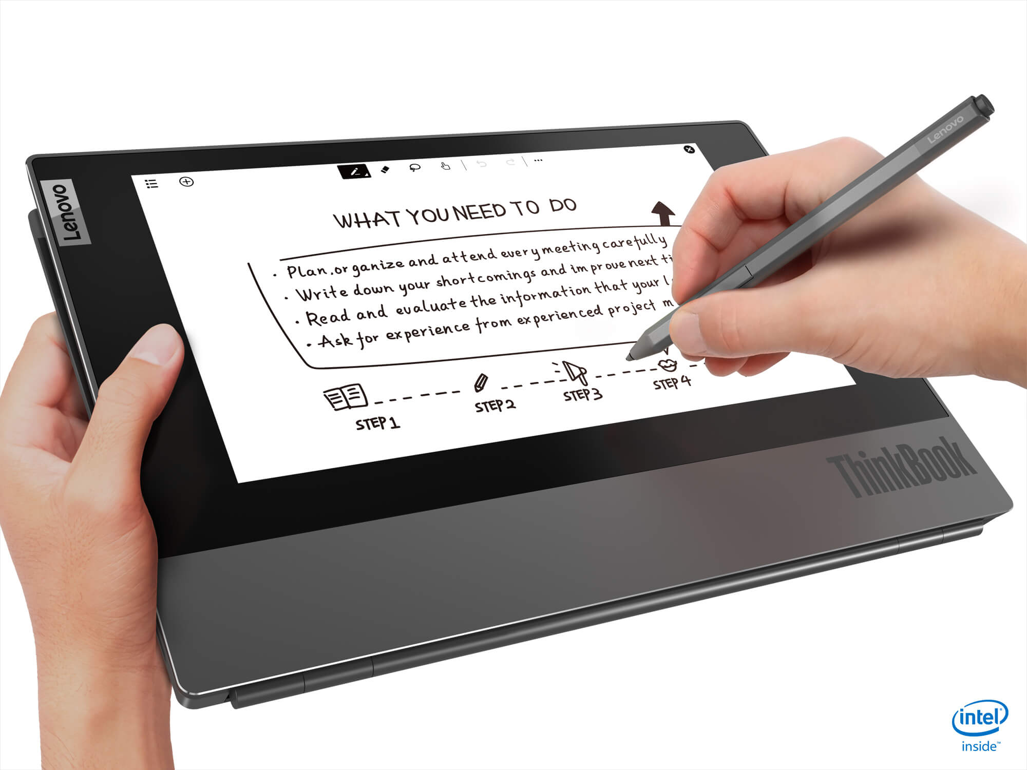 Lenovo ThinkBook Plus with multitasking e-ink cover display is yours ...