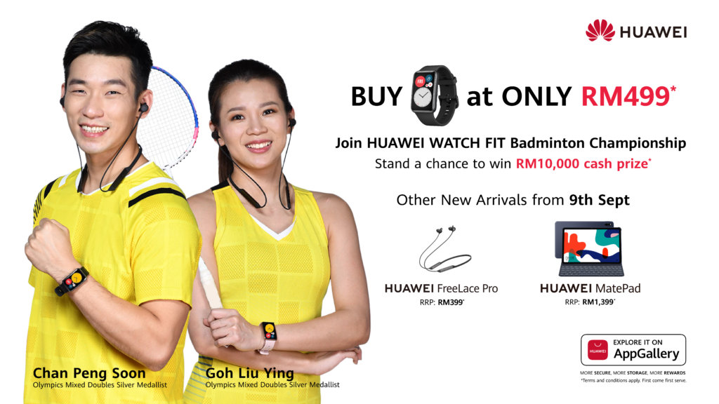 huawei watch fit competition