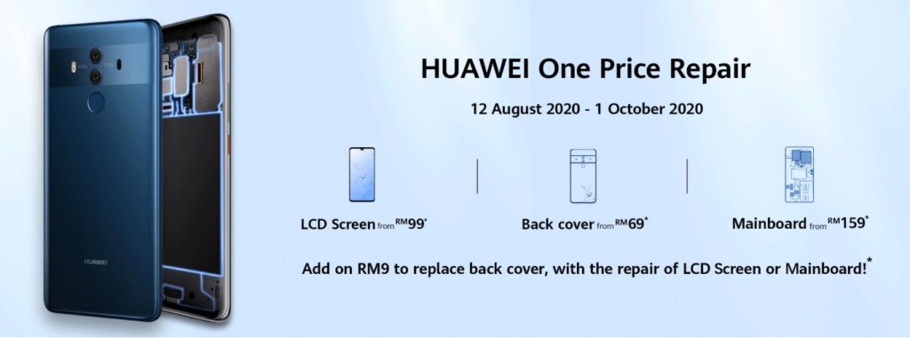 Huawei One Price Repair offer lets you repair your older Huawei phones at awesomely special rates 4