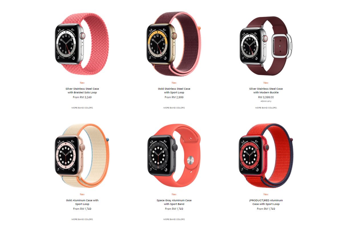 apple watch series 6 loops