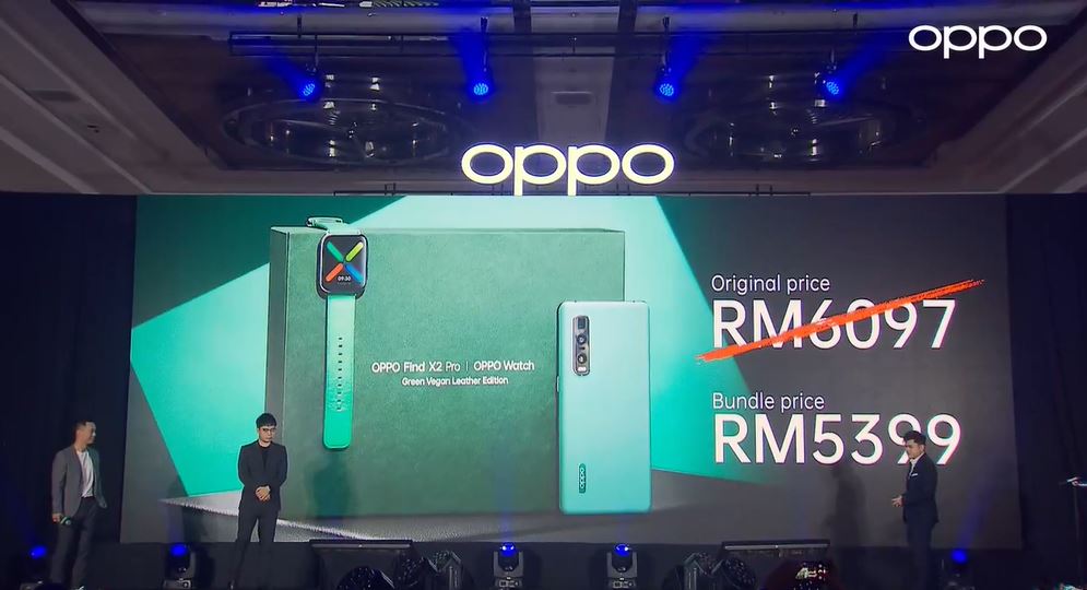 oppo find x2 green vegan leather price