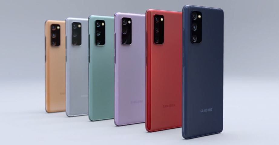 Samsung Galaxy S20 FE 5G colour choices