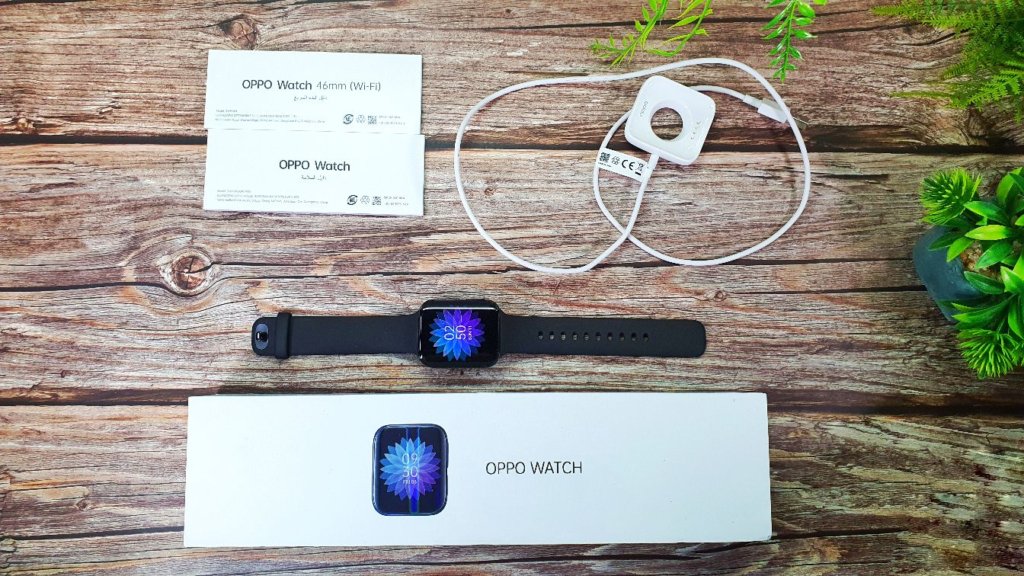 OPPO Watch box contents