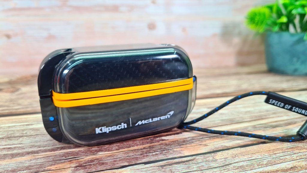 Klipsch T5 II True Wireless Sport McLaren Edition review box closed hero 