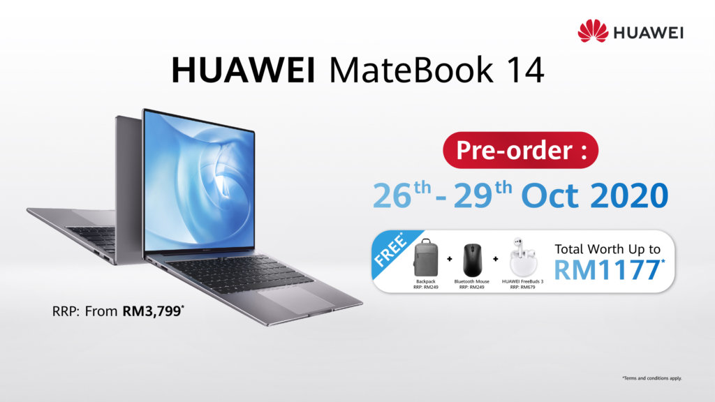 Huawei MateBook 14 2020 Price in Malaysia