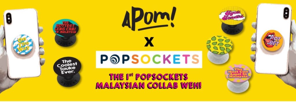 PopSockets in Malaysia apom