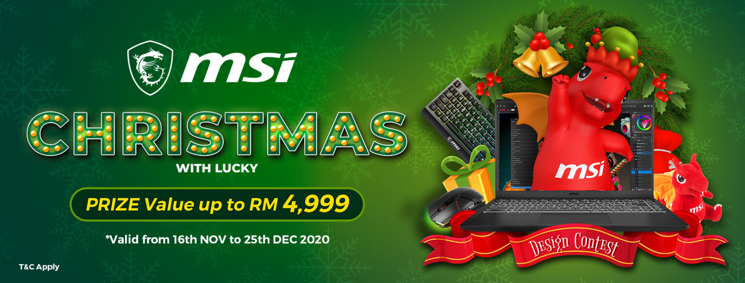 MSI Christmas Design Competition lets you win a posh Modern 14 laptop