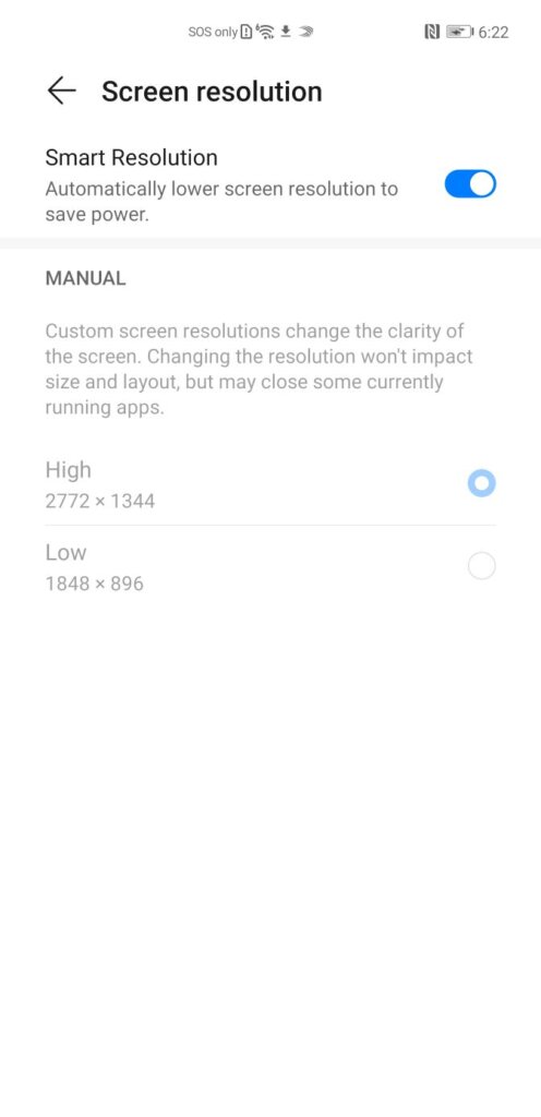 Huawei Mate 40 Pro Review screen resolution
