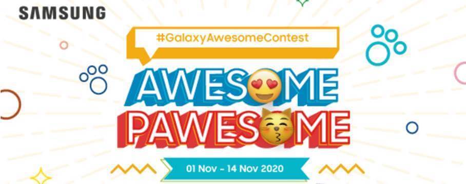 Samsung #AwesomePawesome #GalaxyAwesome competition has Galaxy A31 and more up for grabs 5
