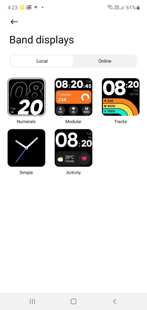 Xiaomi Mi Watch Lite Review band options 2