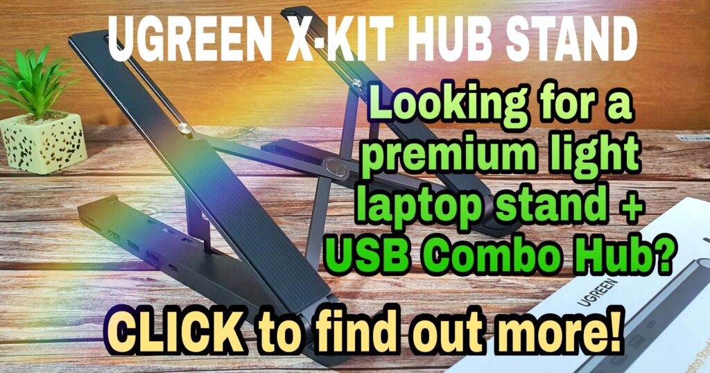ugreen x kit hub stand review social media image