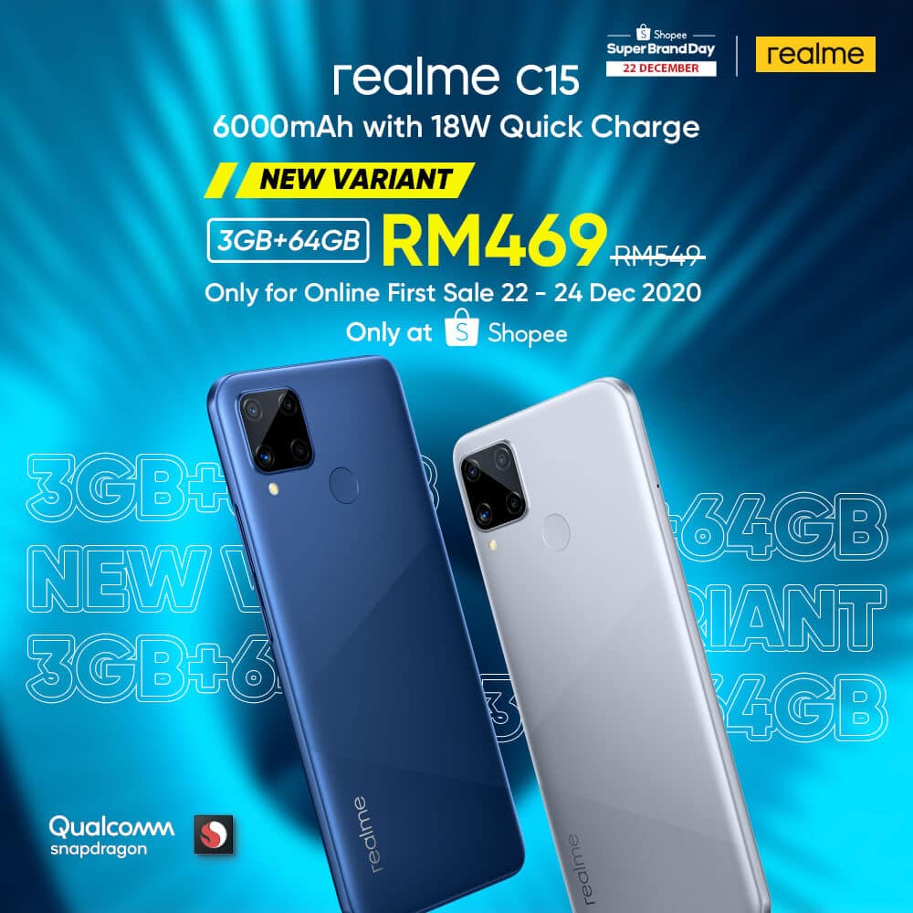 Realme C15 Qualcomm Edition Price logo