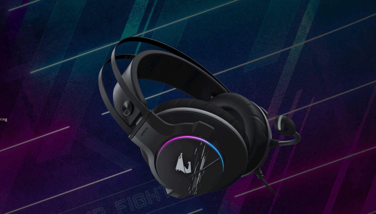 Gigabyte AORUS H1 gaming headset gets you 7.1 virtual surround sound ...