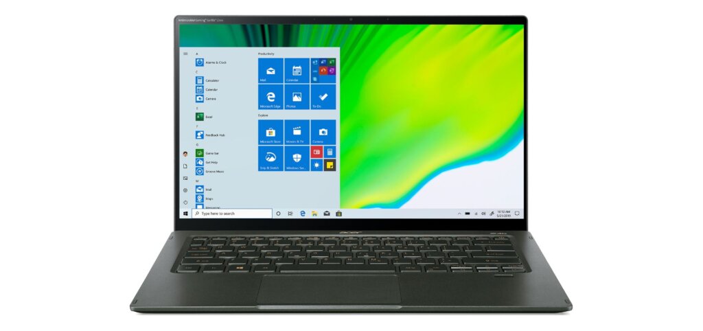 acer swift 5 front