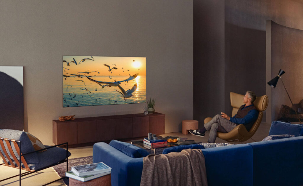 Samsung Neo QLED living room