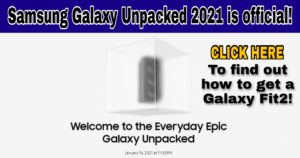 Samsung Galaxy Unpacked 2021 is official; preorders get a free Galaxy Fit2 smartband worth RM179 2
