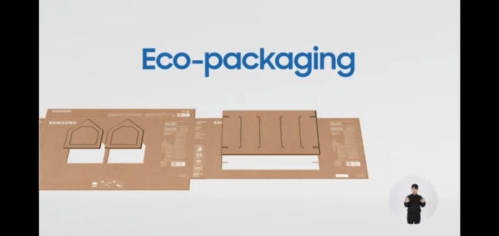 Samsung eco packaging