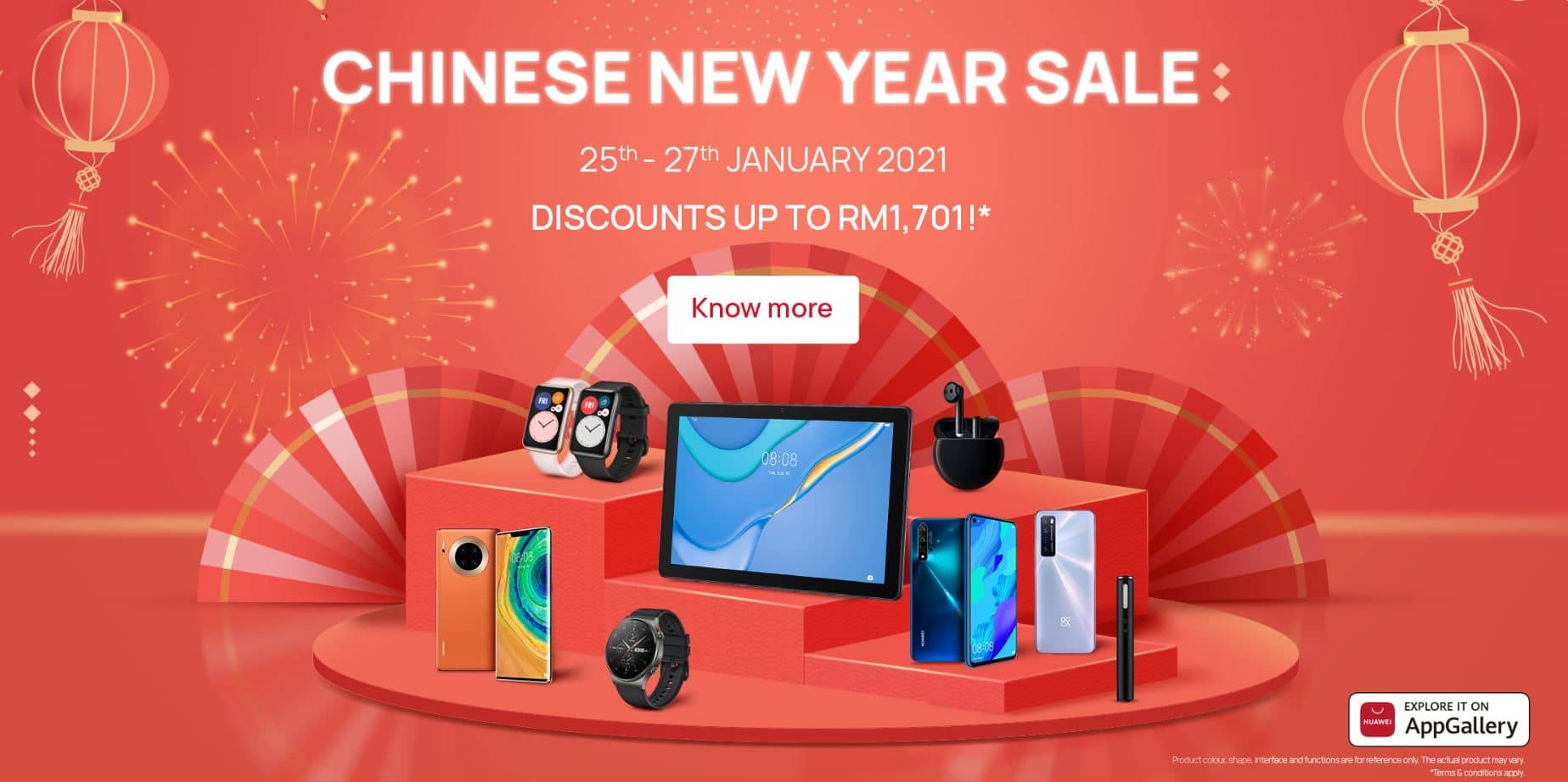 Huawei Chinese New Year promotions with amazing RM8 flash deals ...