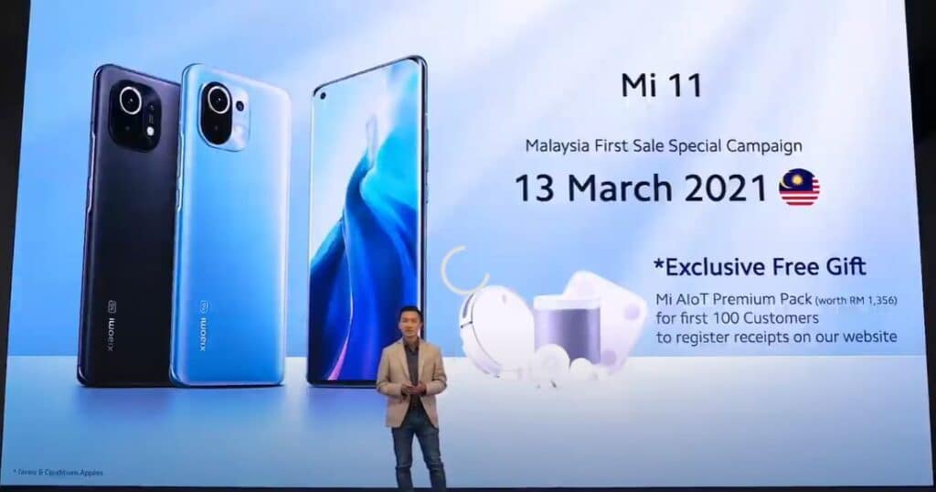 Xiaomi Mi 11 preorder date malaysia