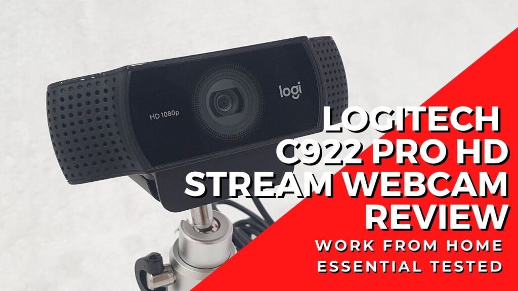 Logitech C922 Pro HD Stream Webcam Review - The Work from Home Essential 2