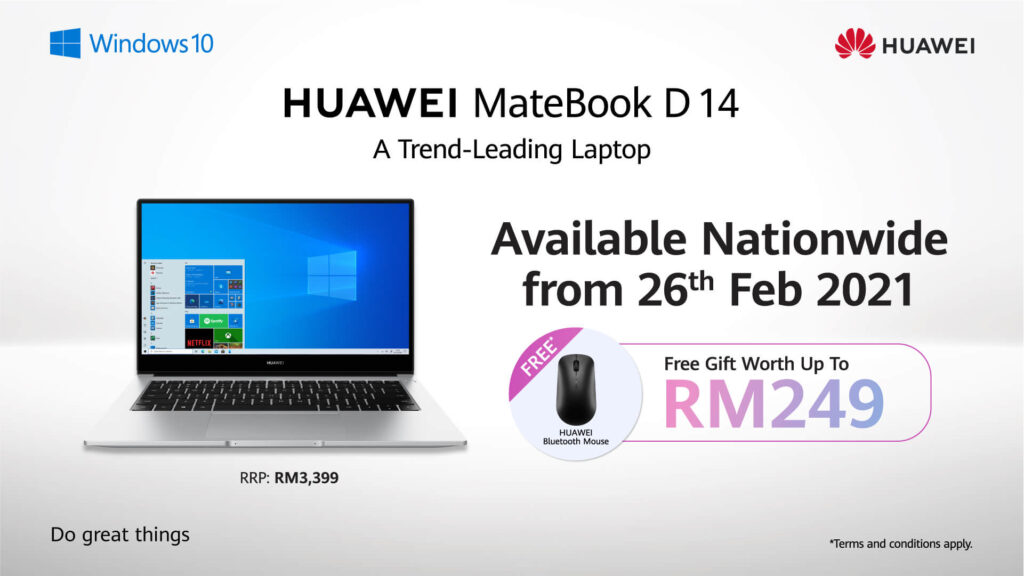 Huawei MateBook D14 2020 Intel Edition  box