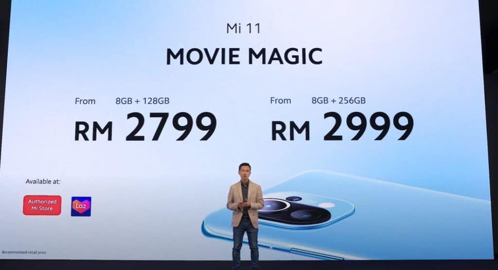 Xiaomi Mi 11 prices malaysia