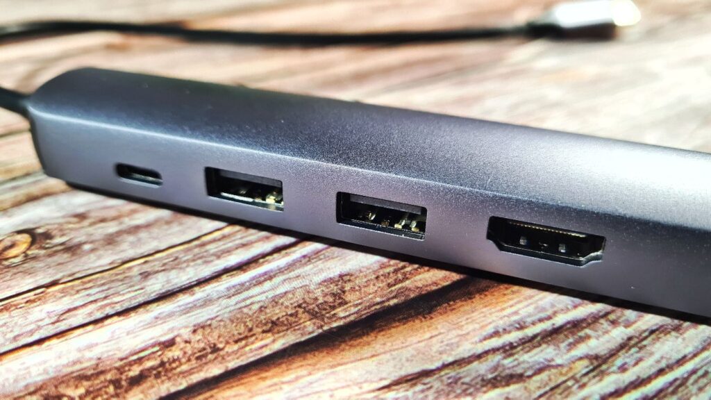 UGREEN USB-C Multifunction Adapter Review ports close up