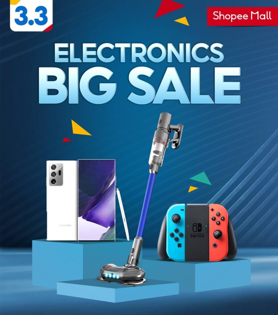 Shopee 3.3 Electronics Big Sale Sony PS5