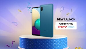 Samsung Galaxy M02 launching on Lazada this 27th March at a special RM299 5