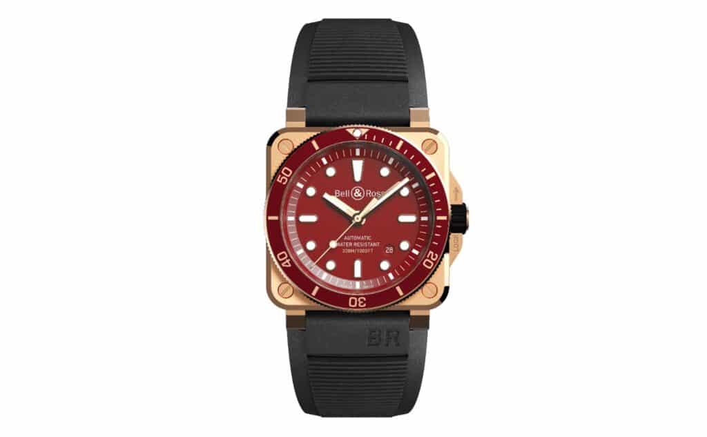BR 03-92 Diver Red Bronze rubber