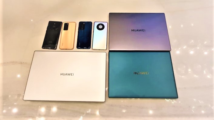 Huawei MateBook 2021 series top look
