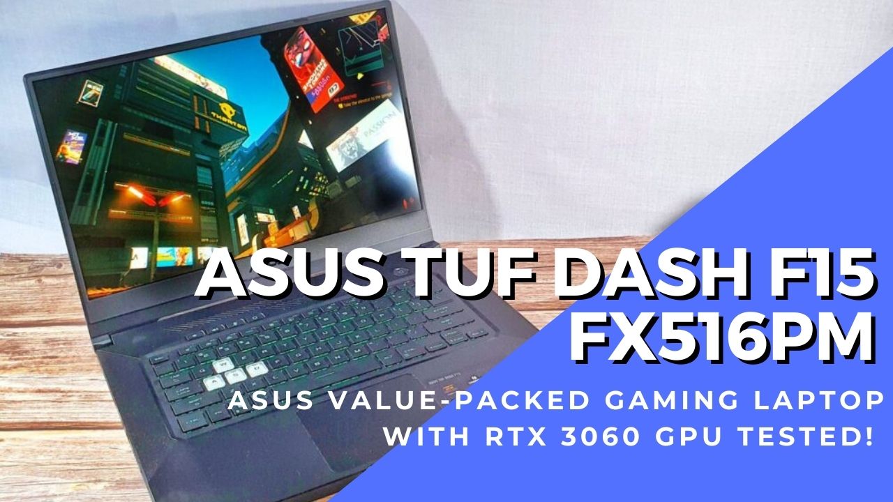 Asus TUF Dash F15 (2021) gaming laptop review