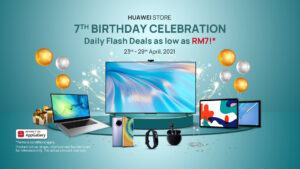 Huawei Store Online 7th Online Birthday gets you amazing deals from RM7 7
