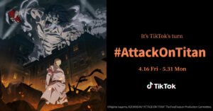 Titans are teaming up with TikTok in #AttackonTitan challenge 4