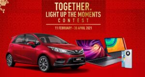 Proton x Huawei contest lets you win a spanking new Proton Iriz 1.6L Premium 4