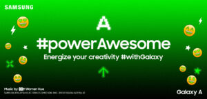 Win a Galaxy A32 with #powerAwesome TikTok Challenge 8